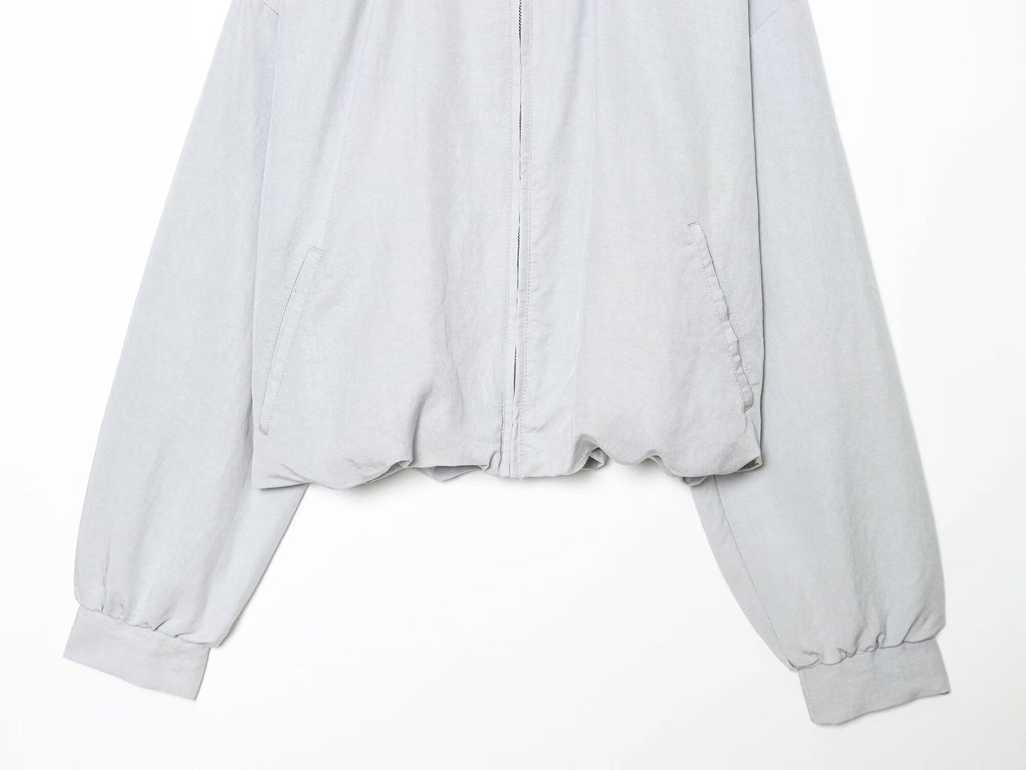 Women's balloon version pilot jacket Coat