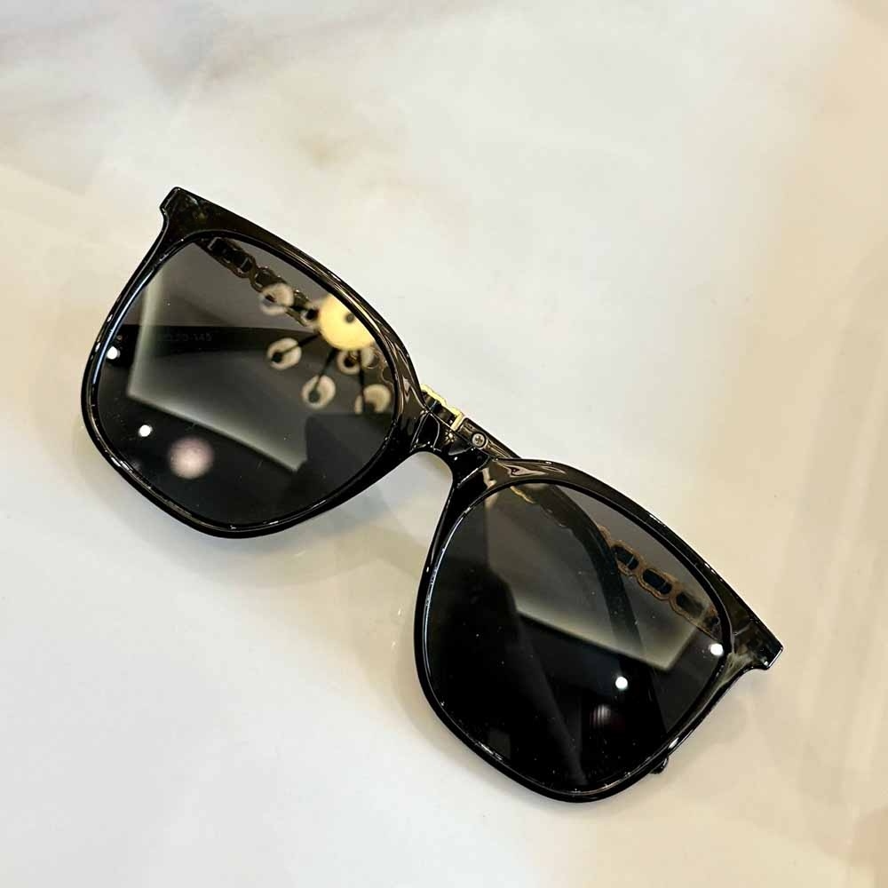 Women's new big frame slim sunglasses