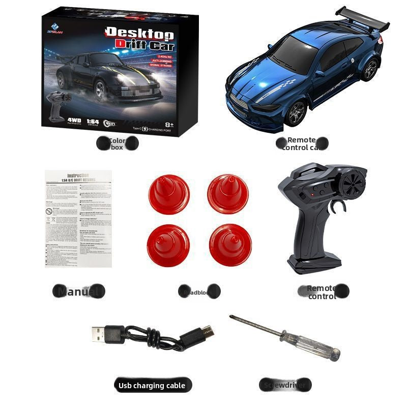 DriftMaster™ Mini RC High-Speed Desktop Racing Car