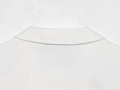 Women's breasted decorative sleeveless lapel top