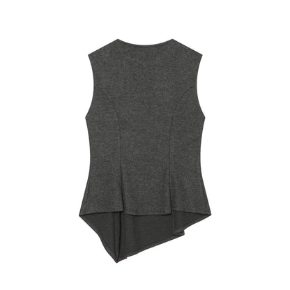 suit Women's 2 pieces O-Neck soft texture short skirt style hem top+pants