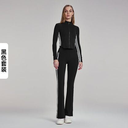 LU Women's new two-piece outdoor fitness clothing sports suit