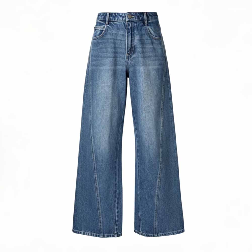 2026 women's new slim loose wide-leg pants sports straight pants