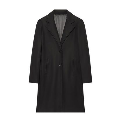 Women's loose soft textured jacket coat