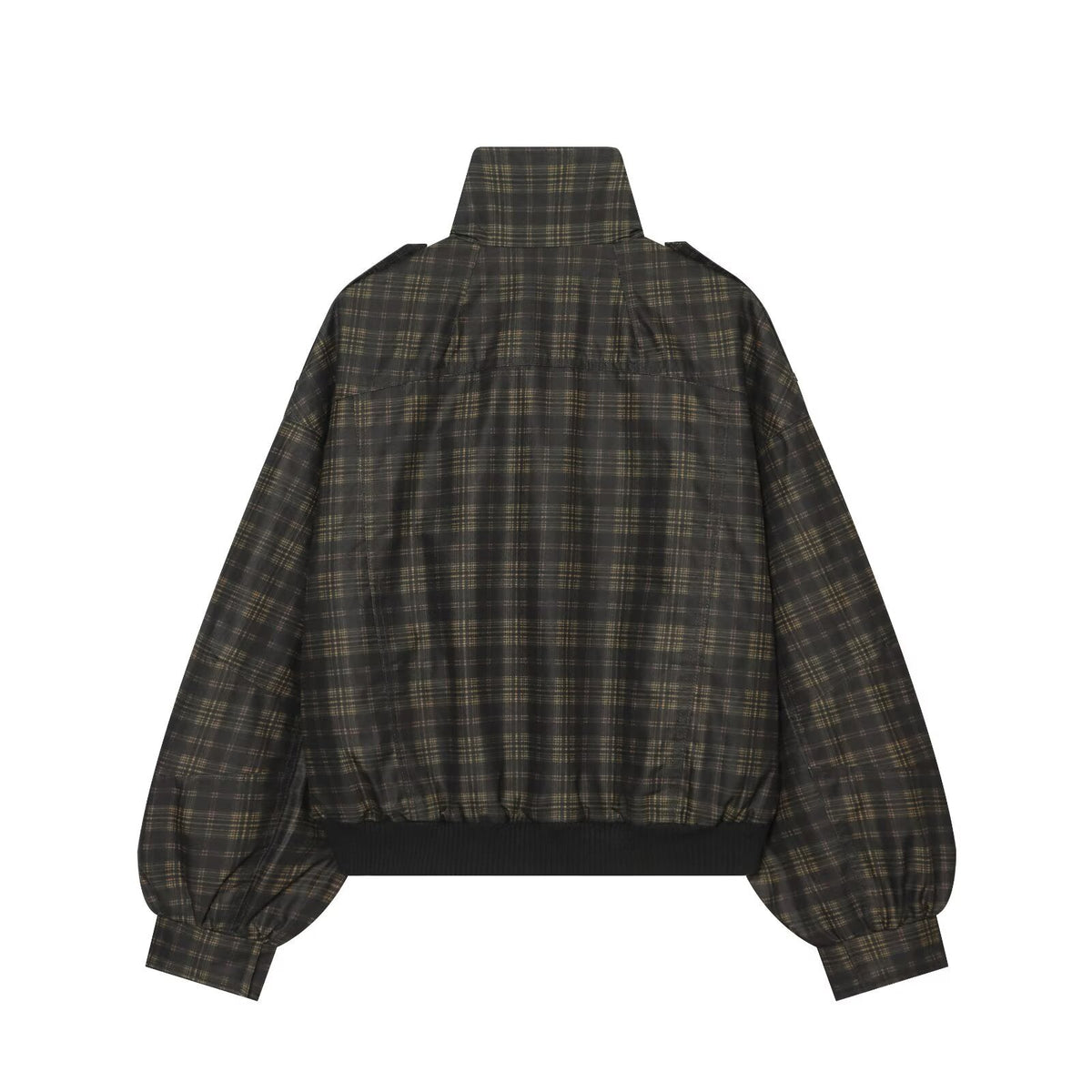 Women's casual checkered pilot jacket Coat