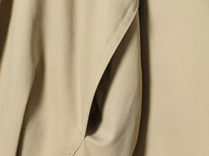 Women's loose standing collar pilot jacket Coat