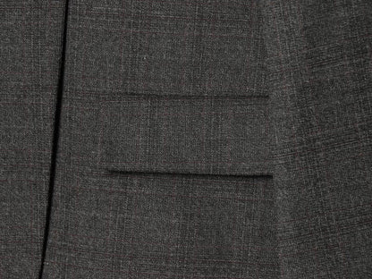 Women's casual stand collar wool blend Blazer Coat