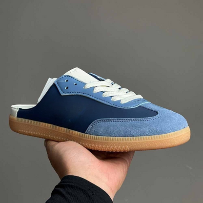 Women's 2026 new breathable Joker low-cut half-loafers have a shoe box