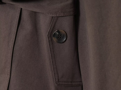 Women's with belt loose short windbreaker Coat