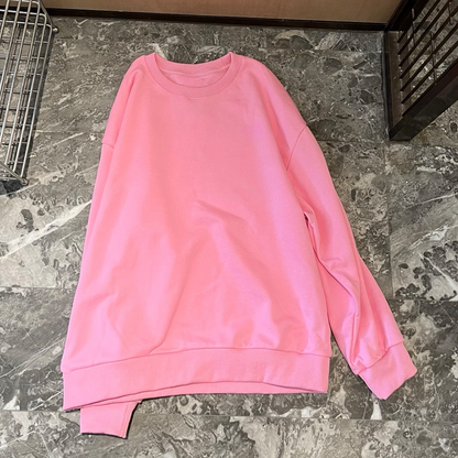 Women's new casual O-neck loose sweater