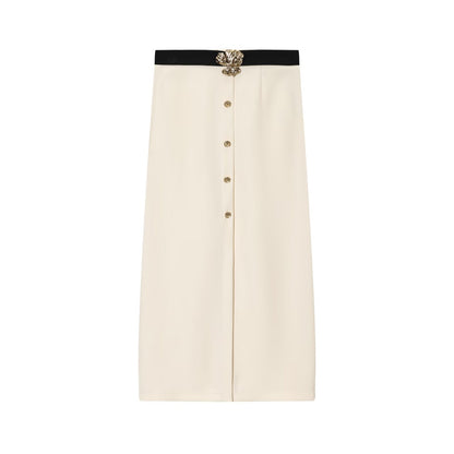 suit Women's 2 pieces sleeveless V-neck top+Skirts