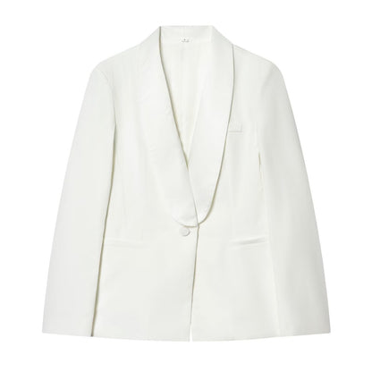 suit Women's 2 pieces casual dress collar Blazer Coat +Pants