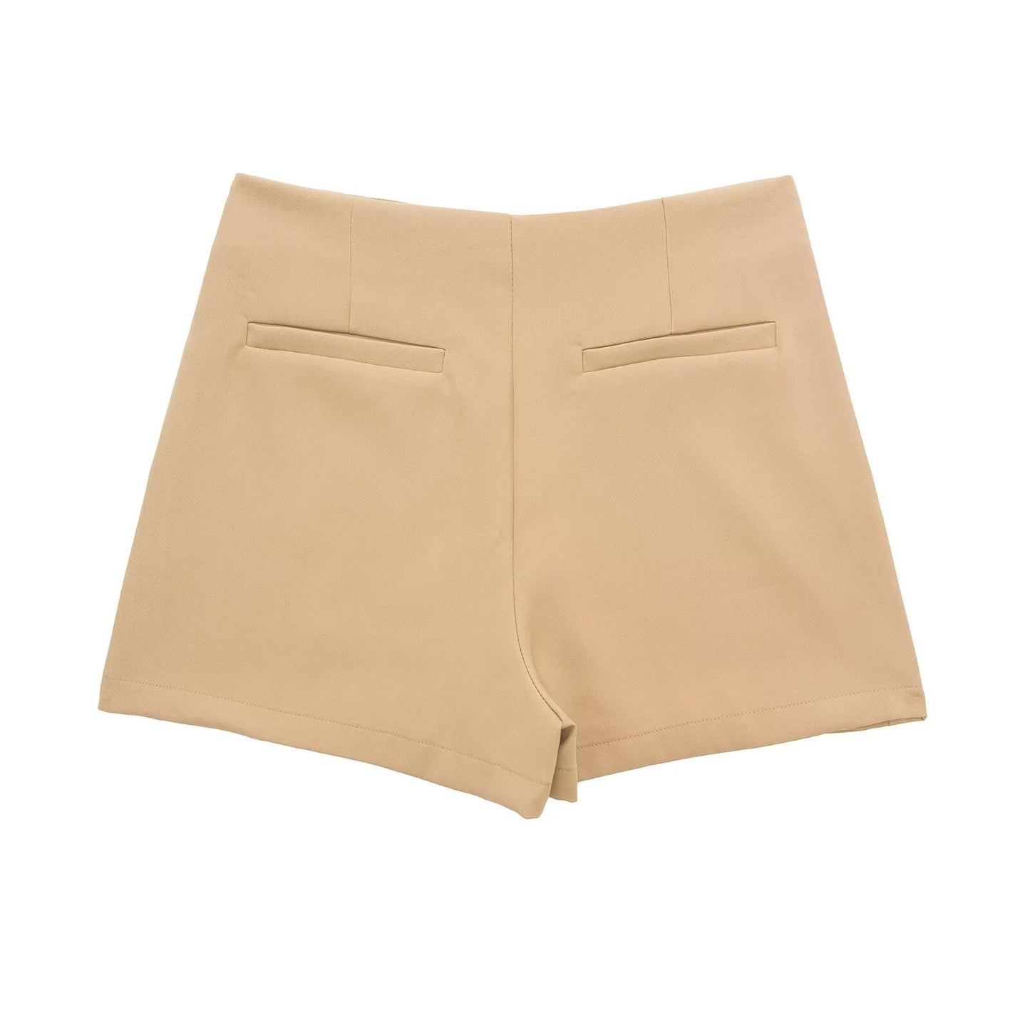 Women's multicolored casual asymmetric culottes