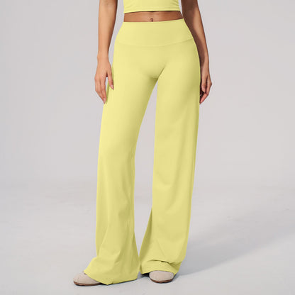 Women's new sanding slim pants loose wide-leg casual pants