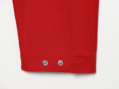Women's With Bel long sleeved high necked jacket