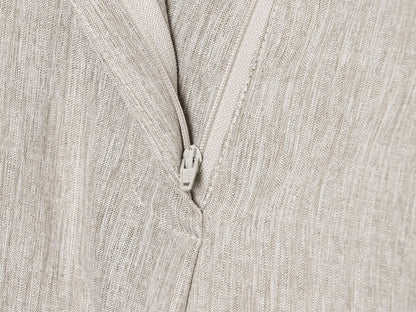 set woman 2 pieces casual linen blend pleated Blazer Coat +Pants
