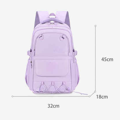 Women's new leisure multi-pocket large-capacity backpack