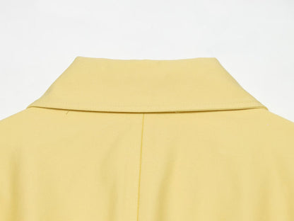 Women's casual short lapel Coat