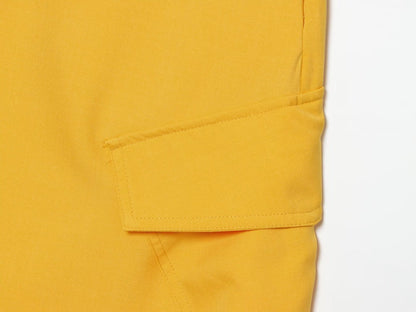 Women's pocket decoration casual MIDI skirt