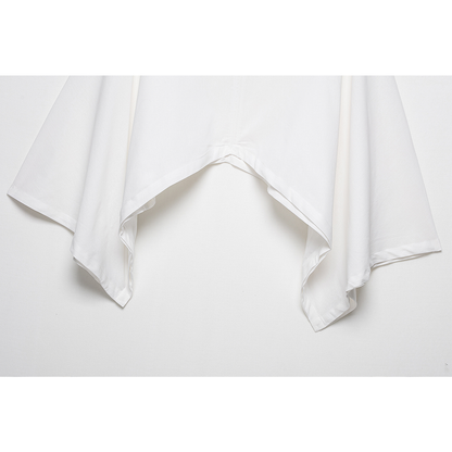 suit Women's 2 pieces linen blend cape style top+Pants