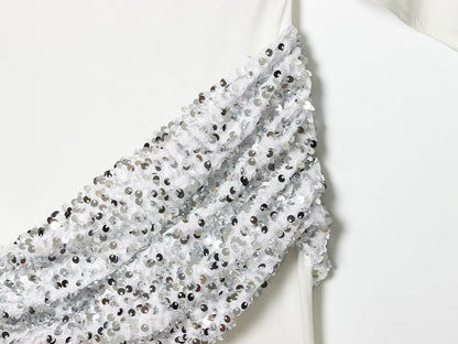 Women's Bead patchwork mini dress