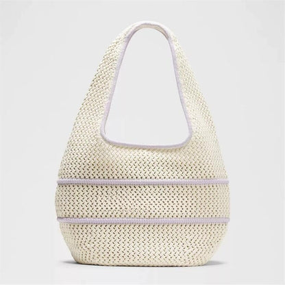 LU Women's New Fashion Joker Blended Hand Crochet Bag Shoulder Bag