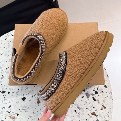 Women's new casual suede snow boots