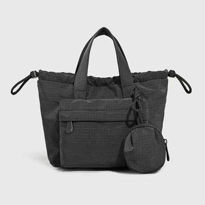 Women's new leisure drawstring design portable messenger bag