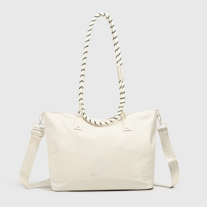 Women's new casual fashion zipper large capacity portable shoulder bag