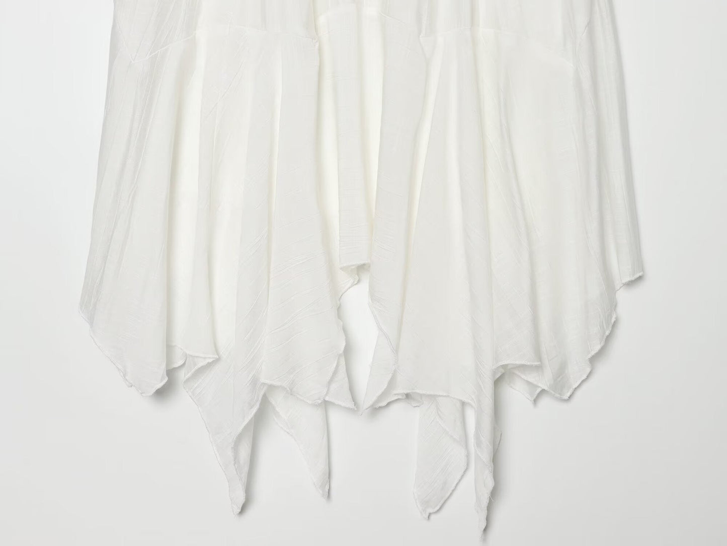 suit Women's 2 pieces embroidered asymmetrical MIDI skirt+top