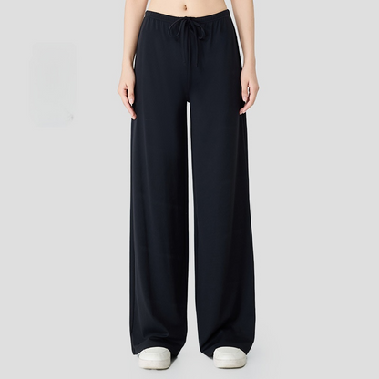 Women's new comfortable outdoor sports straight wide-leg pants