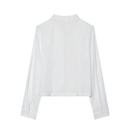 2026 Women's New Chinese style stand collar shirt
