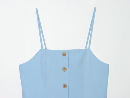 suit Women's 2 pieces strapless suspender top+Pants