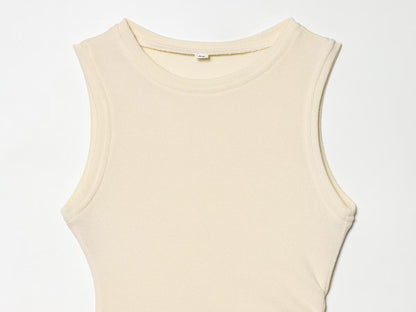Women's pleated lace asymmetrical top