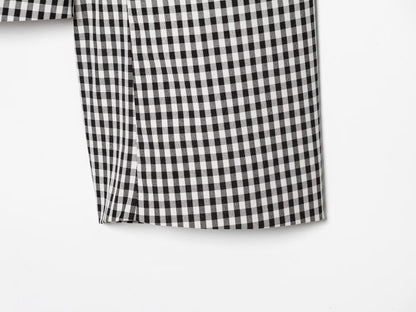 Women's With Belt casual plaid Blazer Coat