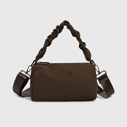Women's new fashion Joker washing cloth fabric portable messenger bag