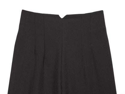 Women's linen blended high waisted pants
