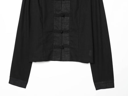 2026 Women's New Chinese style stand collar shirt