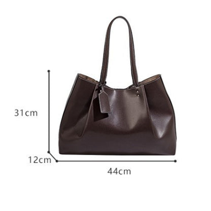 Women's new retro handbag commuter large-capacity shoulder bag