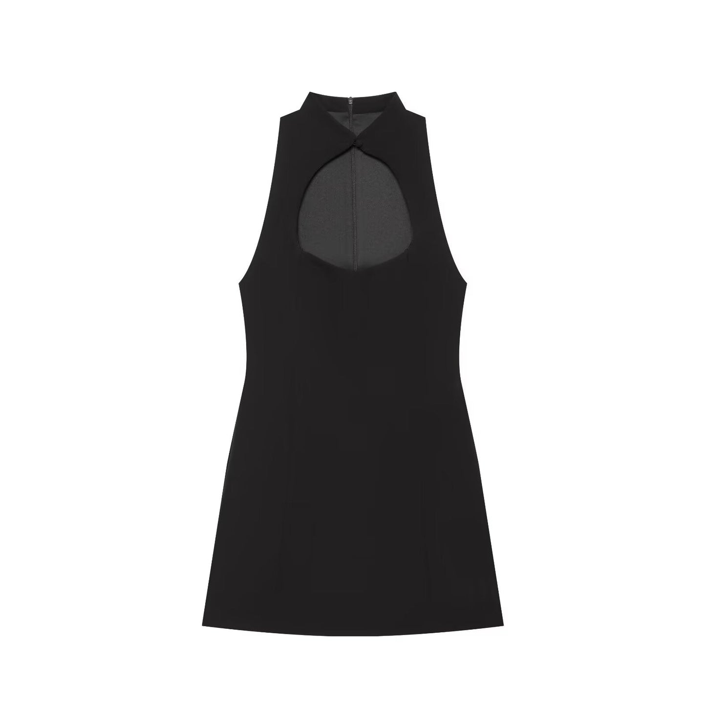 Women's opening design slim mini dress