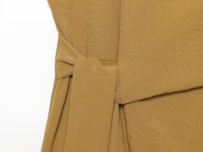 2026 Women's Sleeveless Waist-Tied Dress