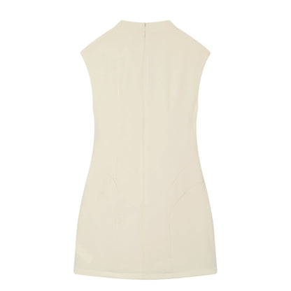 Women's opening design slim mini dress