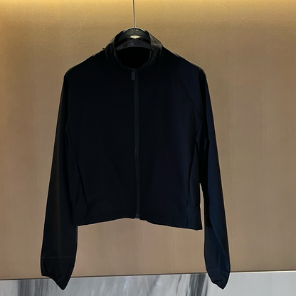 Women's new sunscreen stand-up collar quick-drying yoga fitness jacket