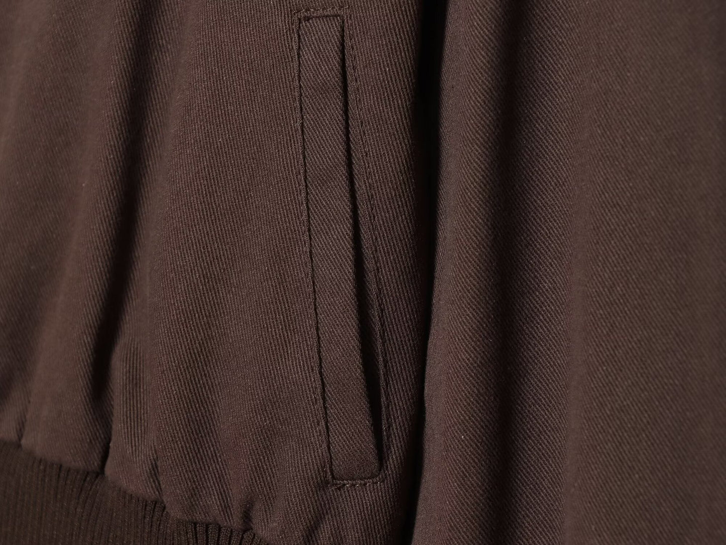 Women's short standing collar pilot jacket