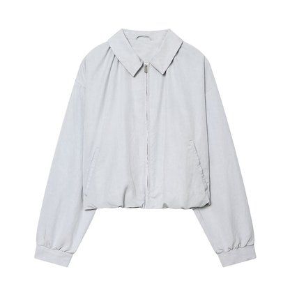 Women's balloon version pilot jacket Coat