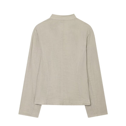 Women's slim double breasted Blazer Coat