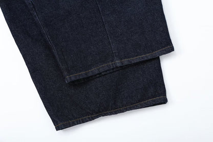 Women's stitched Balloon shaped loose jeans