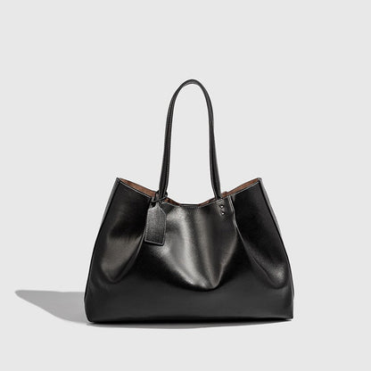 Women's new retro handbag commuter large-capacity shoulder bag