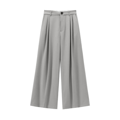 2026 Women's Loose Casual Double Pleat Pants