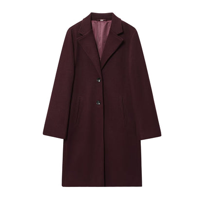 Women's loose soft textured jacket coat